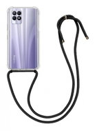 TopQ Kryt Realme 8i s černou šňůrkou průhledný 92930 - Phone Cover