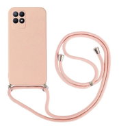 TopQ Kryt Realme 8i růžový se šňůrkou 92927 - Phone Cover