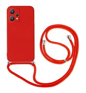 TopQ Kryt Realme 9 červený se šňůrkou 92864 - Phone Cover