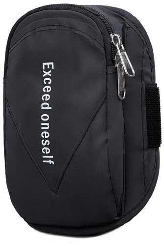 TopQ Sportovní pouzdro na ruku Round černé 95323 - Phone Case - Main image