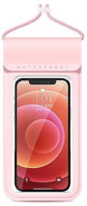 TopQ Univerzální vodotěsné pouzdro Metallic L na mobil růžové 95484 - Phone Case