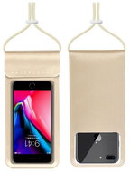 TopQ Univerzální vodotěsné pouzdro Metallic L na mobil zlaté 95482 - Phone Case