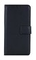 TopQ Puzdro Samsung S21 FE knižkové čierne s prackou 2 93632 - Puzdro na mobil