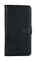 TopQ Puzdro Samsung S21 FE knižkové čierne s prackou 94173 - Puzdro na mobil
