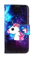 TopQ Puzdro Samsung A34 knižkové Space Unicorn 94088 - Puzdro na mobil