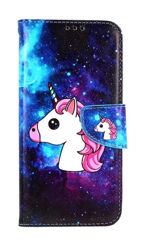 TopQ Pouzdro Samsung A34 knížkové Space Unicorn 94088 - Phone Case - Main image
