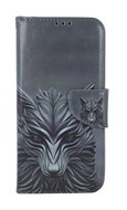 TopQ Case Samsung A34 booklet Wolf 94085 - Phone Case