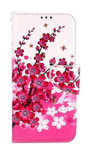 TopQ Pouzdro Samsung A34 knížkové Kytičky 94082 - Phone Case - Main image