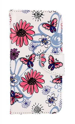 TopQ Pouzdro Samsung A34 knížkové Flowers 94078 - Phone Case - Main image
