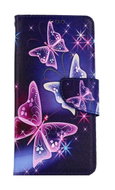 TopQ Pouzdro Xiaomi Redmi 5 Plus knížkové Modré s motýlky 94178 - Phone Case