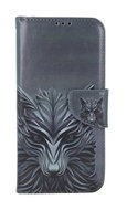 TopQ Pouzdro Samsung A54 5G knížkové Vlk 94299 - Phone Case