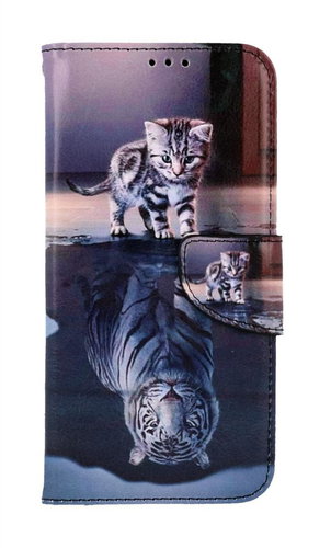 TopQ Pouzdro Samsung A54 5G knížkové Tygr 94298 - Phone Case - Main image