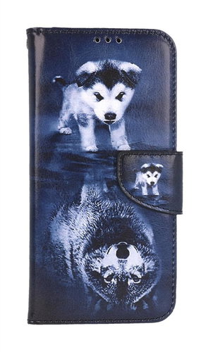 TopQ Pouzdro Samsung A54 5G knížkové Odraz vlka 94290 - Phone Case - Main image