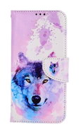 TopQ Pouzdro Samsung A34 knížkové Polární vlk 94276 - Phone Case