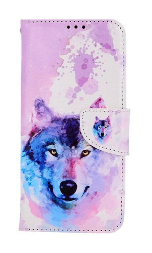 TopQ Pouzdro Samsung A34 knížkové Polární vlk 94276 - Phone Case - Main image