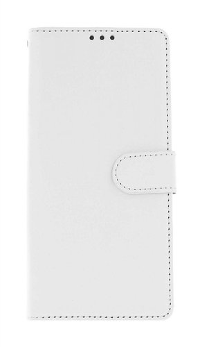 TopQ Pouzdro Samsung A14 5G knížkové bílé s přezkou 94221 - Phone Case - Main image