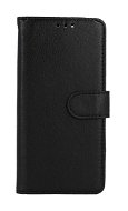 TopQ Puzdro Xiaomi 12 knižkové čierne s prackou 94186 - Puzdro na mobil
