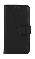 TopQ Puzdro iPhone 12 mini knižkové čierne s prackou 94183 - Puzdro na mobil