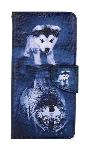 TopQ Pouzdro Honor X8 knížkové Odraz vlka 93935 - Phone Case - Main image