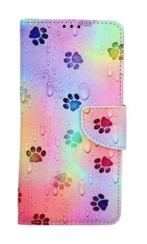 TopQ Pouzdro Honor X8 knížkové Tlapky 93927 - Phone Case - Main image