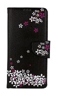 TopQ Puzdro Honor X8 knižkové Kvety sakury 93594 - Puzdro na mobil