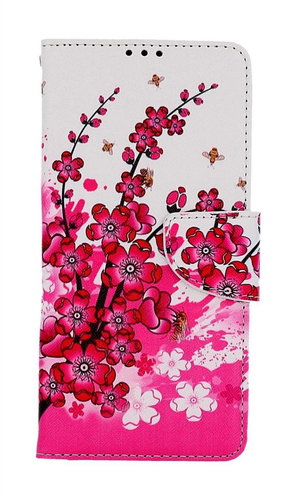 TopQ Pouzdro Honor X8 knížkové Kytičky textil 93590 - Phone Case - Main image