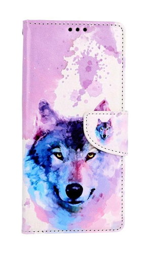 TopQ Pouzdro Samsung A14 5G knížkové Polární vlk 94254 - Phone Case - Main image