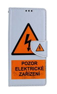 TopQ Pouzdro Samsung A14 5G knížkové Pozor elektrické zařízení 94248 - Phone Case