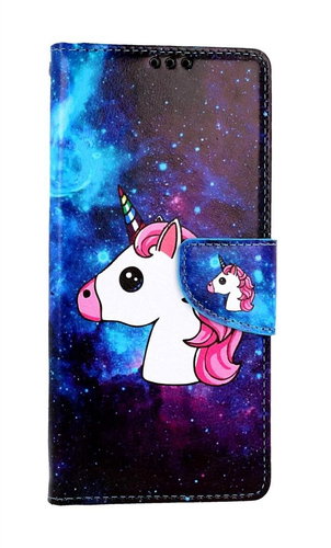 TopQ Pouzdro Samsung A14 5G knížkové Space Unicorn 94245 - Phone Case - Main image