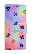 TopQ Pouzdro Samsung A14 5G knížkové Tlapky 94229 - Phone Case