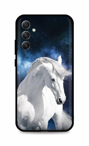 TopQ Kryt Samsung A54 5G White Horse 93313 - Phone Cover - Main image