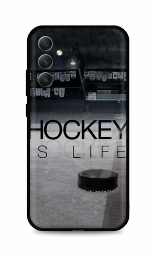 TopQ Kryt Samsung A54 5G Hockey Is Life 93305 - Phone Cover - Main image