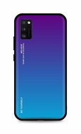 TopQ Kryt LUXURY Samsung A41 pevný duhový purpurový 93094 - Phone Cover