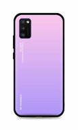 TopQ Kryt LUXURY Samsung A41 pevný duhový růžový 93083 - Phone Cover