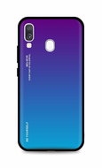 TopQ Kryt LUXURY Samsung A40 pevný duhový purpurový 93063 - Phone Cover