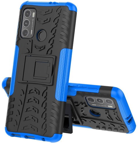 TopQ Kryt Motorola Moto G60 ultra odolný modrý 92833 - Phone Cover - Main image