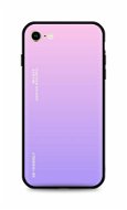 TopQ Kryt LUXURY iPhone 8 pevný duhový růžový 92468 - Kryt na mobil