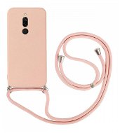 TopQ Kryt Xiaomi Redmi 8 ružový so šnúrkou 93924 - Kryt na mobil