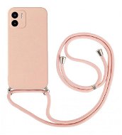 TopQ Kryt Xiaomi Redmi A1 růžový se šňůrkou 93552 - Phone Cover