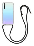 TopQ Kryt Xiaomi Redmi Note 8 s černou šňůrkou průhledný 93514 - Kryt na mobil