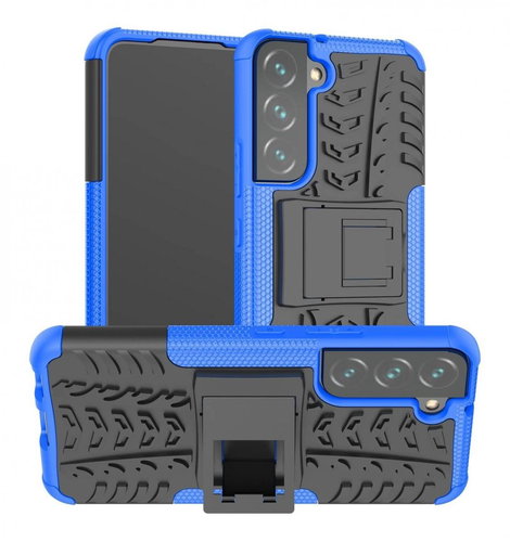 TopQ Kryt Samsung S22 5G odolný modrý 93448 - Phone Cover - Main image