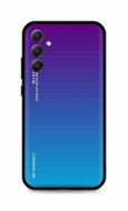 TopQ Kryt LUXURY Samsung A34 pevný duhový purpurový 93349 - Phone Cover