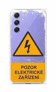 TopQ Kryt Samsung A54 5G Pozor elektrické zařízení 93275 - Phone Cover