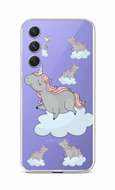 TopQ Kryt Samsung A54 5G Grey Unicorns 93249 - Phone Cover