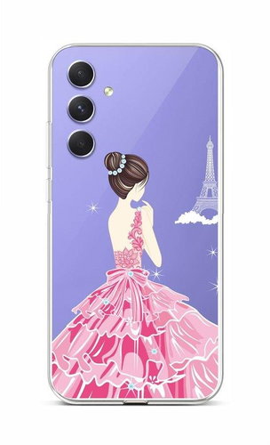 TopQ Kryt Samsung A54 5G Pink Princess 93239 - Phone Cover - Main image