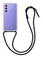 TopQ Kryt Samsung A54 5G s černou šňůrkou průhledný 93212 - Phone Cover