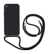 TopQ Kryt Xiaomi Redmi Note 11S černý se šňůrkou 93106 - Phone Cover