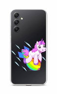 TopQ Kryt Samsung A34 Flying Unicorn 93160 - Phone Cover