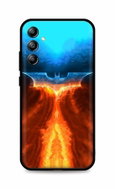 TopQ Kryt Samsung A14 5G Fiery Batman 93067 - Phone Cover