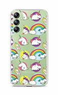 TopQ Kryt Samsung A14 5G Chunky Unicorns 93011 - Phone Cover